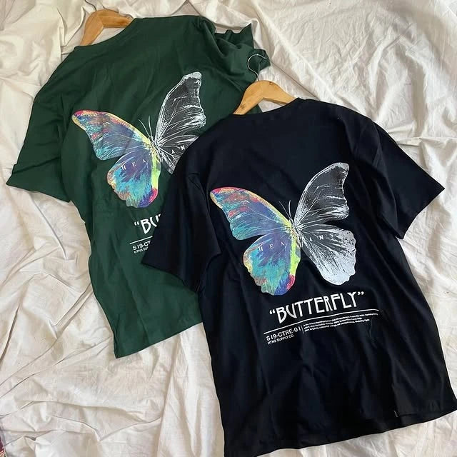 2025 Summer Grey Cotton Oversized T Shirt Streetwear Urban Fashion Multi Pocket Loose Top Unisex Comfort Casual Daily Wear