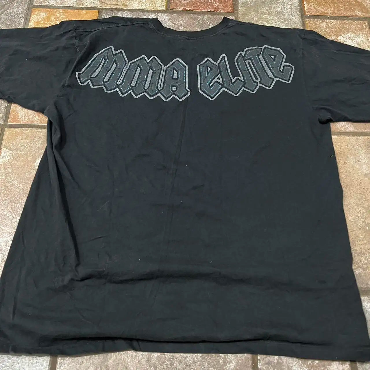 Gothic MMA Elite Neon Wing Logo T Shirt Summer Fashion Street Mens Clothing Short Sleeves Cotton Couple Tops Oversize