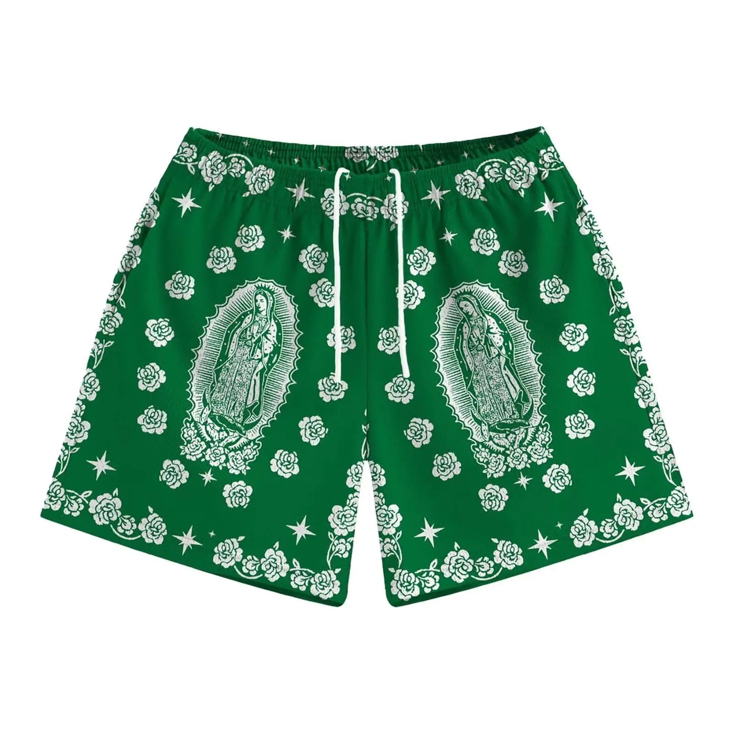 Men's Paisley Pattern Fashion Shorts Boys Summer Cool Hawaii 3D Printed Casual Swim Trunks Quick Dry Surfboard Shorts