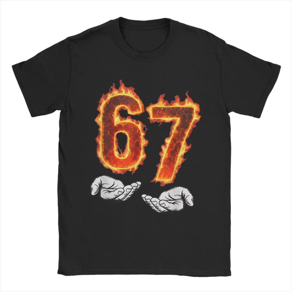 6 7 Hands Meme Graphic Tee
