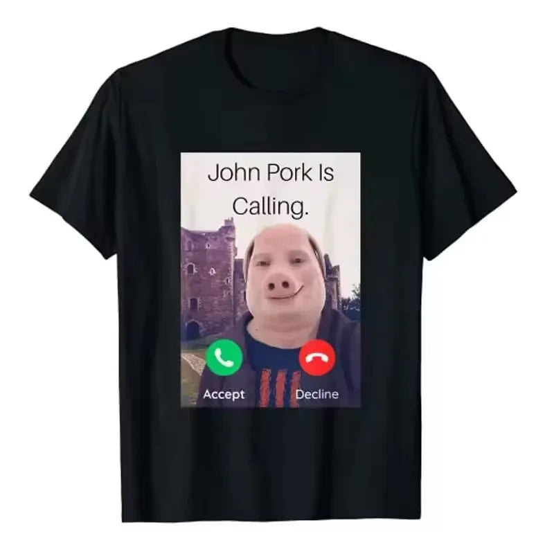John Pork Meme Graphic Tee