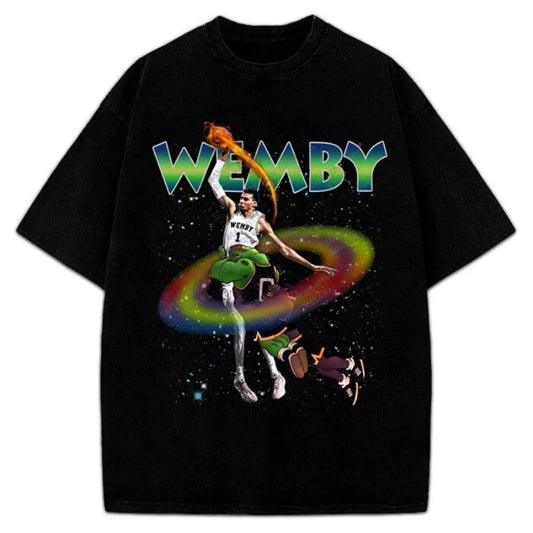 Wembanyama Space Jam Vintage Tee