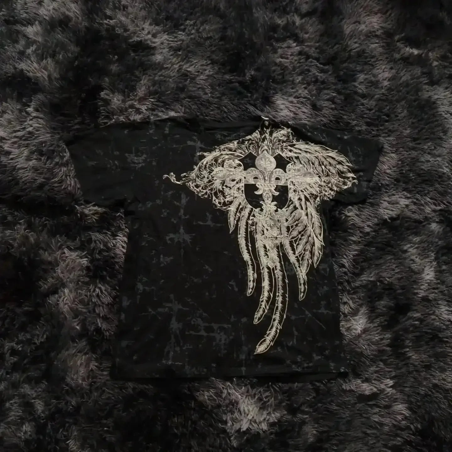 MMA Elite Gothic Skull Cross Tee