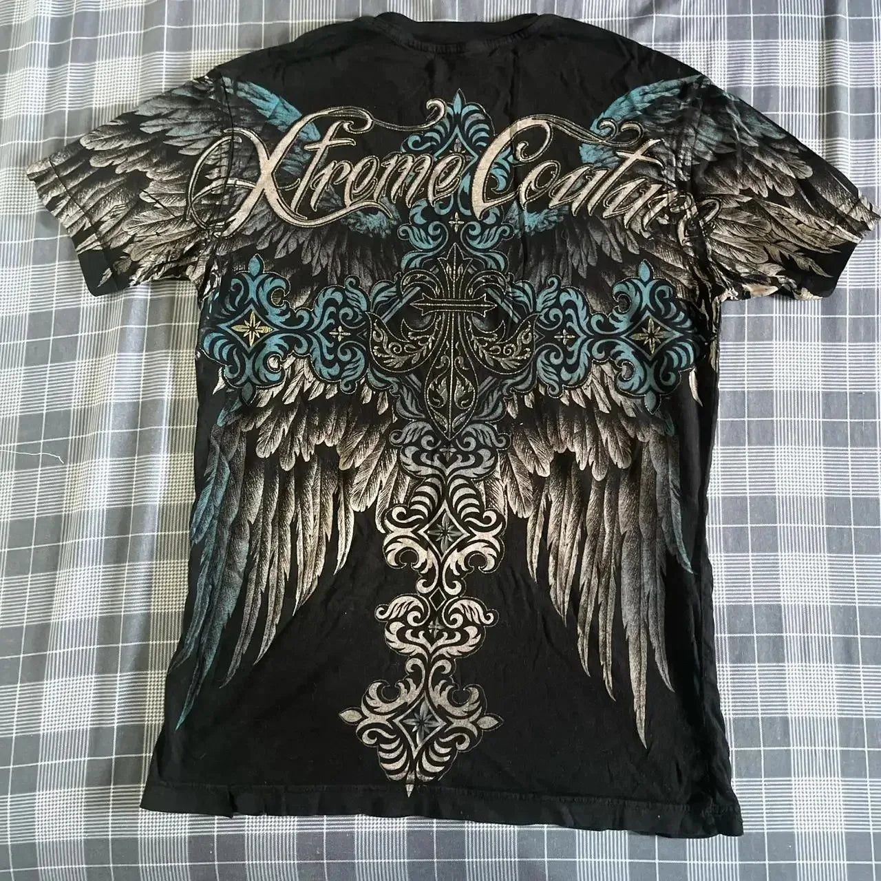 MMA Elite Industrial Gothic Metal Skull Steampunk Y2K Studded Vintage Tee Streetwear Summer Man Woman Summer Lovers Clothes