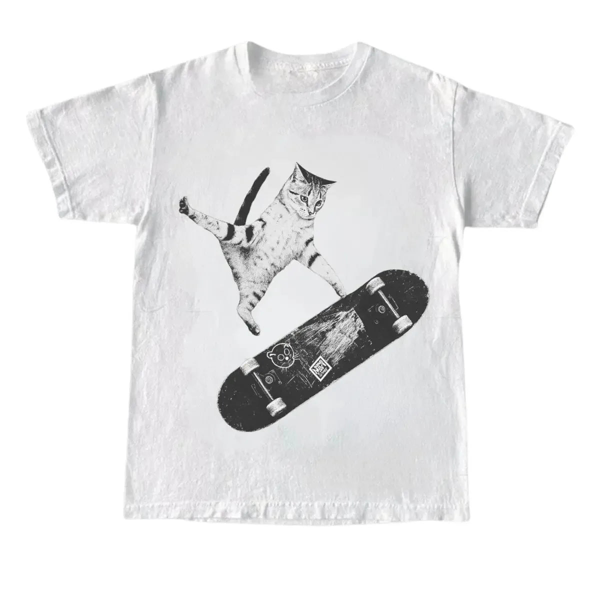 Vintage Cat Graphic Tee
