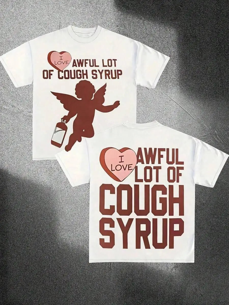 Angel Print Graphic Tee