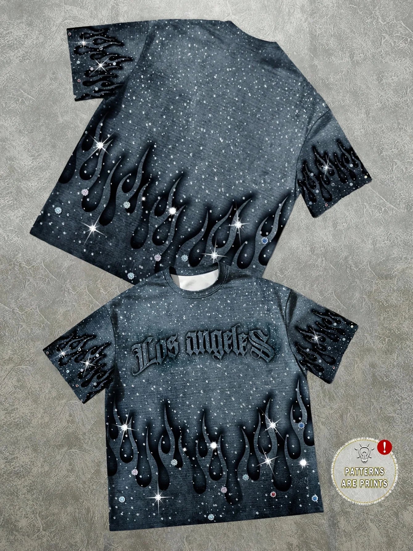 2026 Summer New Men's T-shirt - 3D Trendy Brand Pattern Printing - Fashion Street Style - Comfortable and Breathable