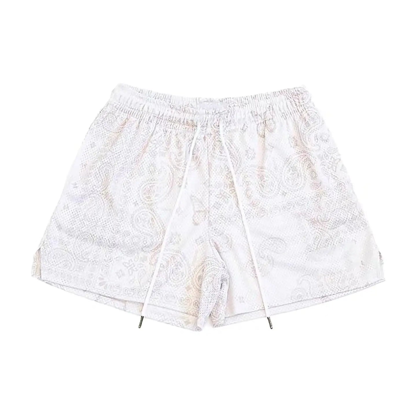 Men's Paisley Pattern Fashion Shorts Boys Summer Cool Hawaii 3D Printed Casual Swim Trunks Quick Dry Surfboard Shorts