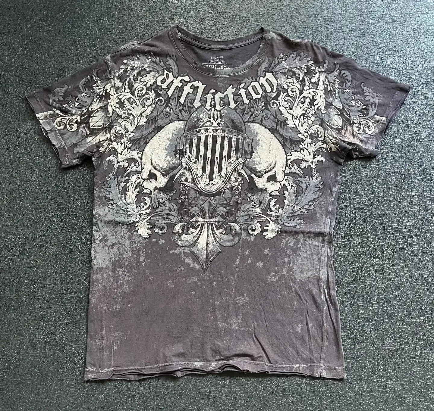 Y2K Affliction Vintage Grunge Graphic T Shirt Mens Gothic Couple Matching Tops Oversized Cotton Tee Streetwear Summer