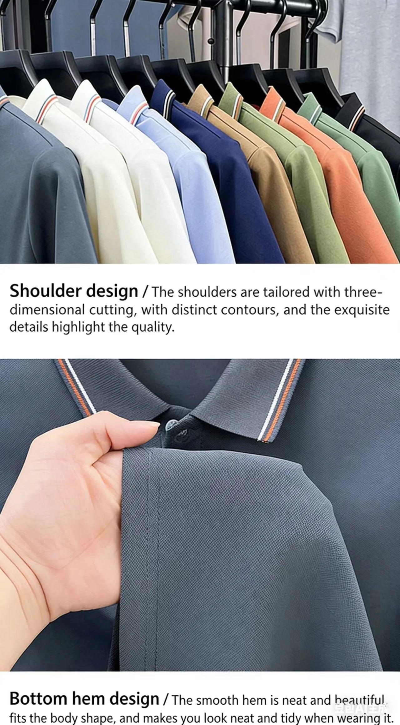 Summer new men's business short sleeved polo shirt T-shirt personalized luxury brand Pony embroidery casual comfortable clothing