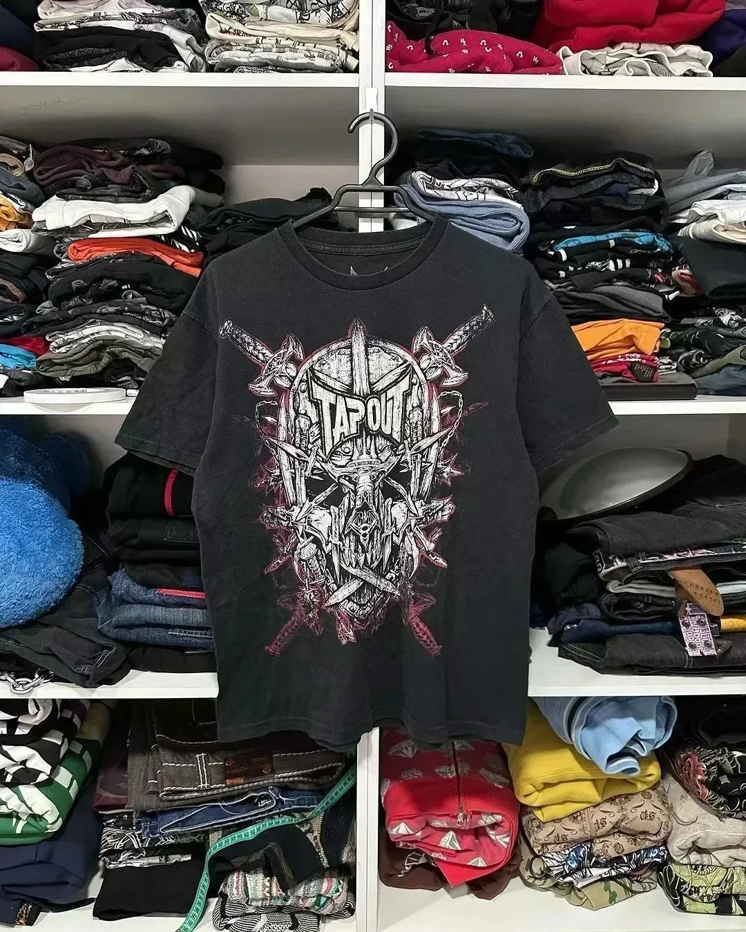 MMA Elite Gothic Skull Cross Tee