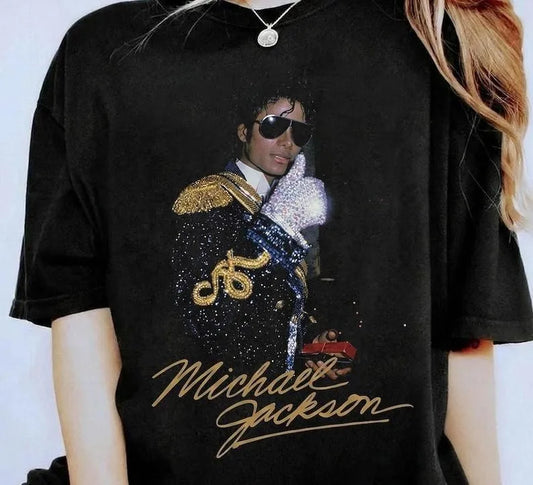 Plus Size Michael Jackson King of Pop 90s Tee